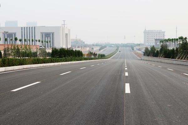 2014.5臨汾市濱河東路北延工程